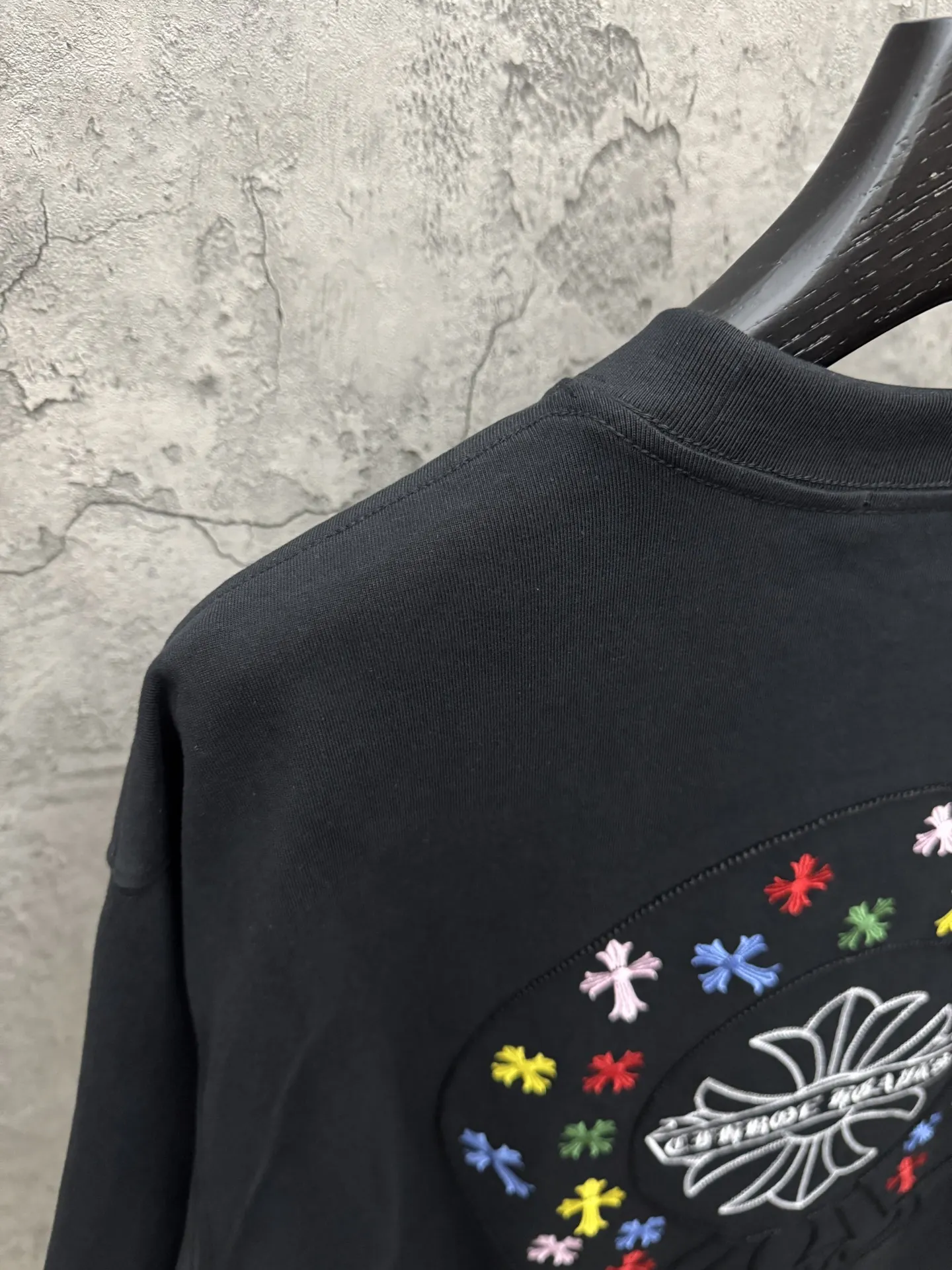 Embroidered Logo Cotton T-Shirt D6815828 — view 9