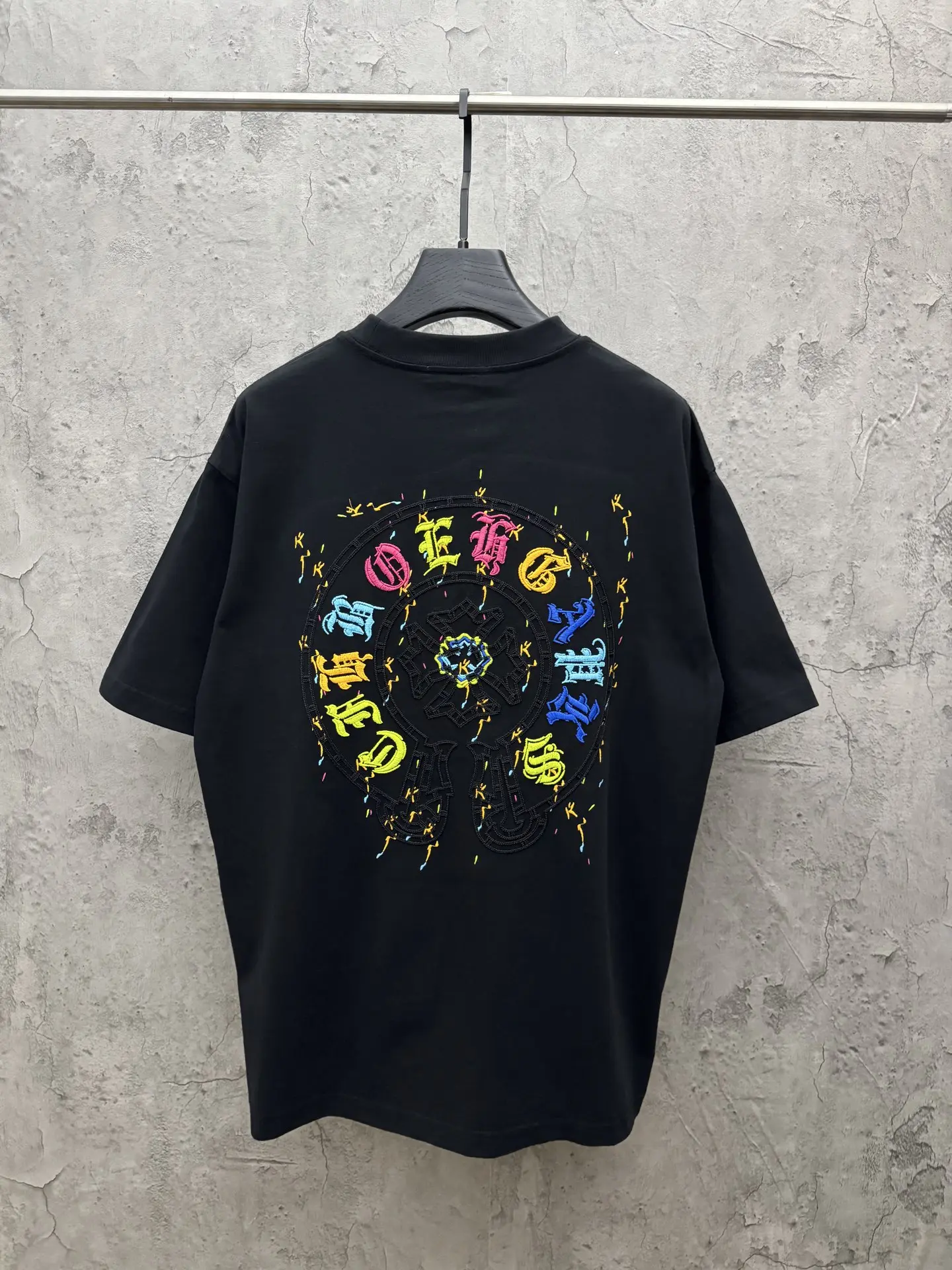 Embroidered Horseshoe Logo Cotton T-Shirt D7815825 — view 2