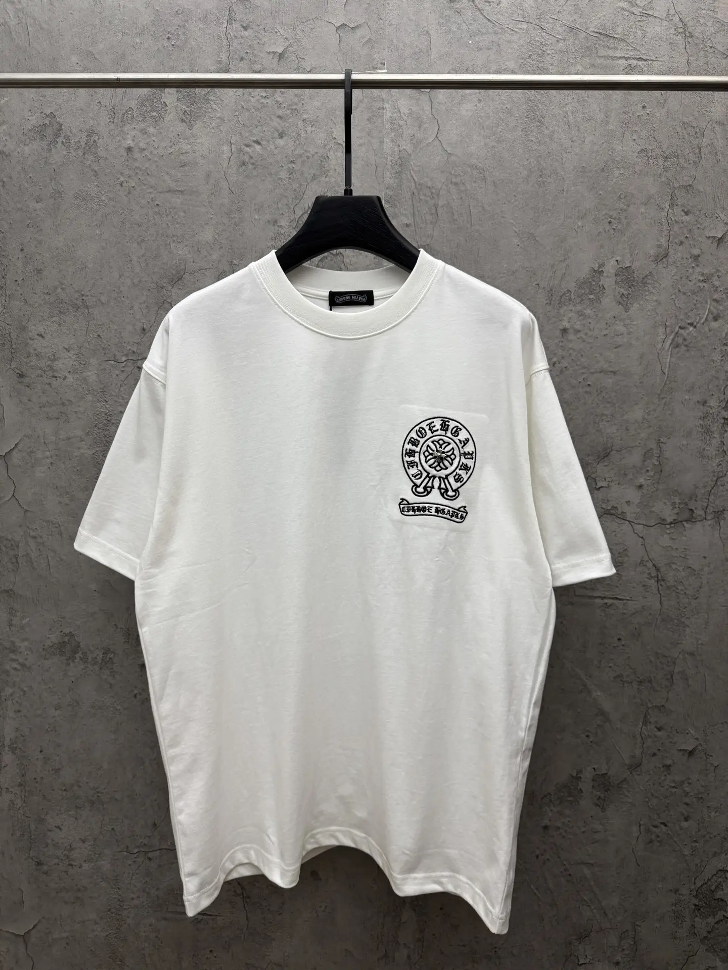 Embroidered Logo Cotton T-Shirt D6815823