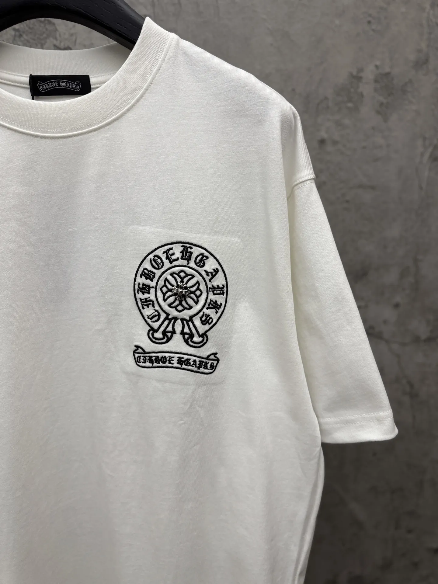 Embroidered Logo Cotton T-Shirt D6815823 — view 3