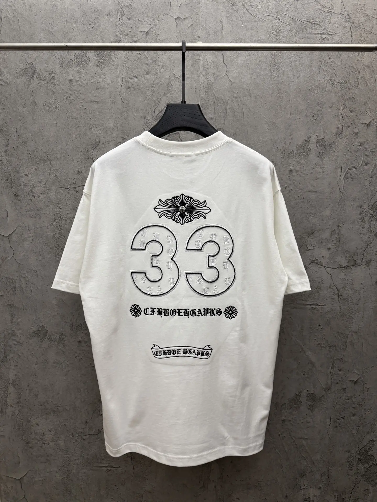 Embroidered Logo Cotton T-Shirt D6815823 — view 5