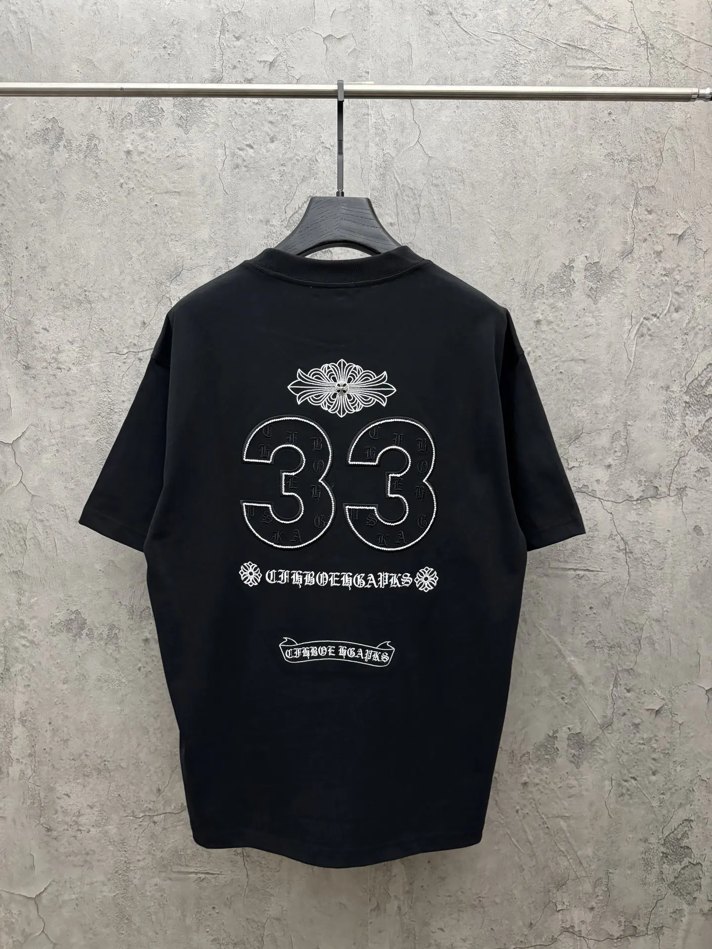 Embroidered Logo Cotton T-Shirt D6815824 — view 2
