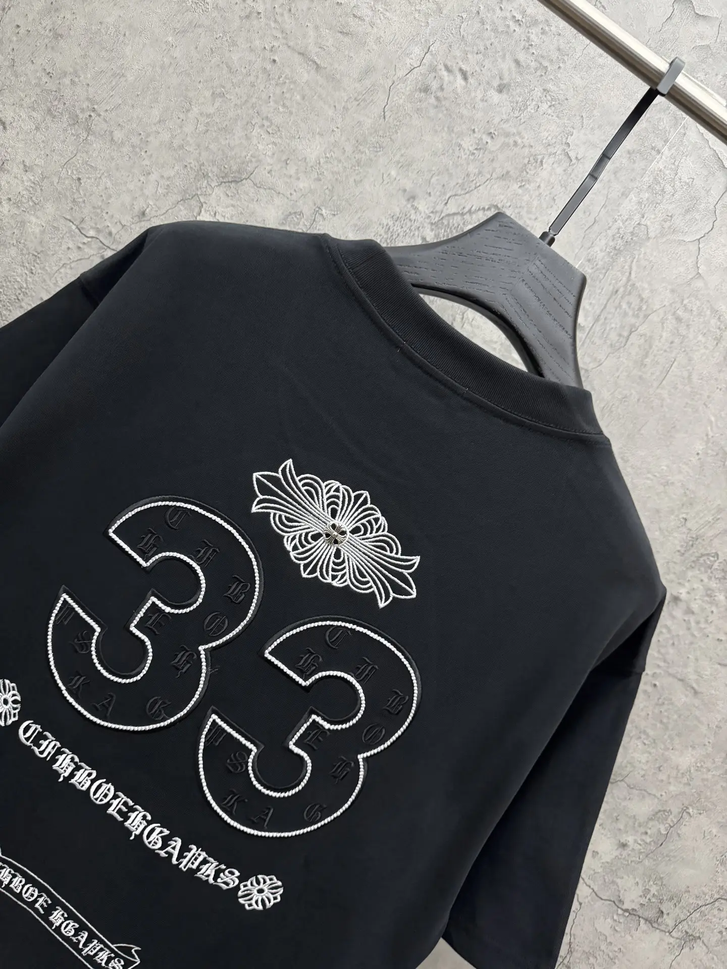 Embroidered Logo Cotton T-Shirt D6815824 — view 4
