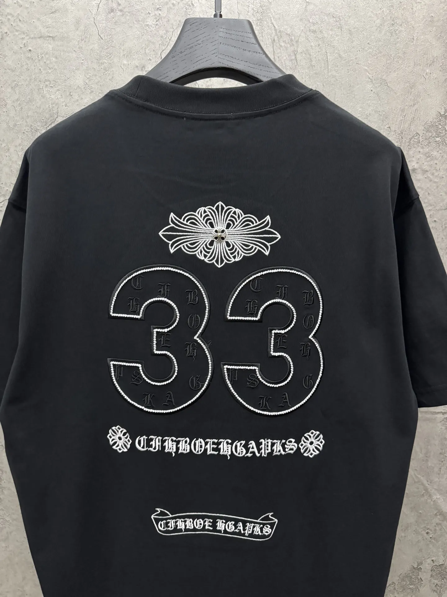 Embroidered Logo Cotton T-Shirt D6815824 — view 7