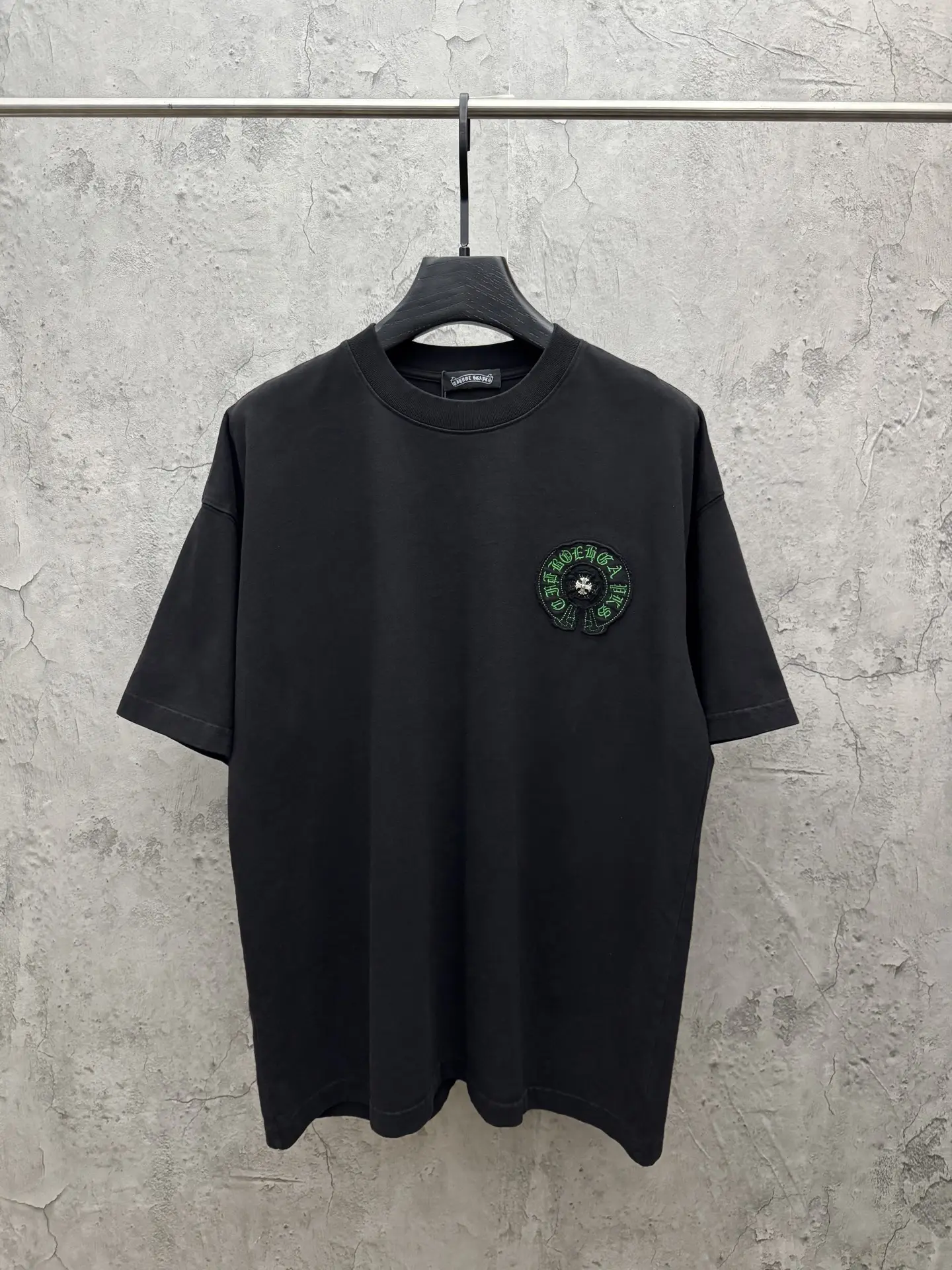 Embroidered Patch Cotton T-Shirt D6515822