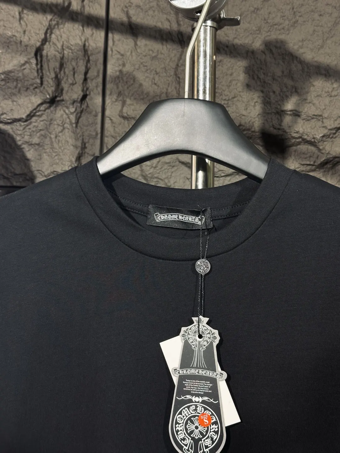 Chrome Hearts Cross Logo Puff Print T-Shirt D4515813 — view 3