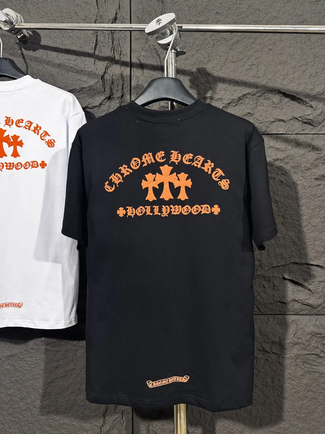 Chrome Hearts Cross Logo Puff Print T-Shirt D4515813 — view 5