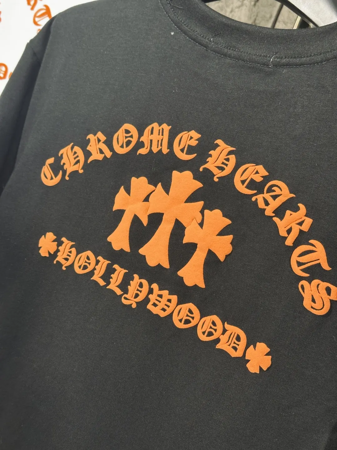 Chrome Hearts Cross Logo Puff Print T-Shirt D4515813 — view 6