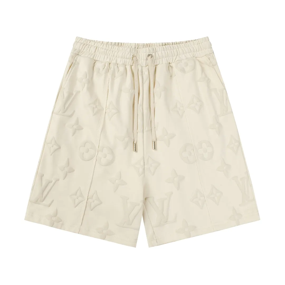 Monogram Embossed Cotton Jersey Shorts D19513245