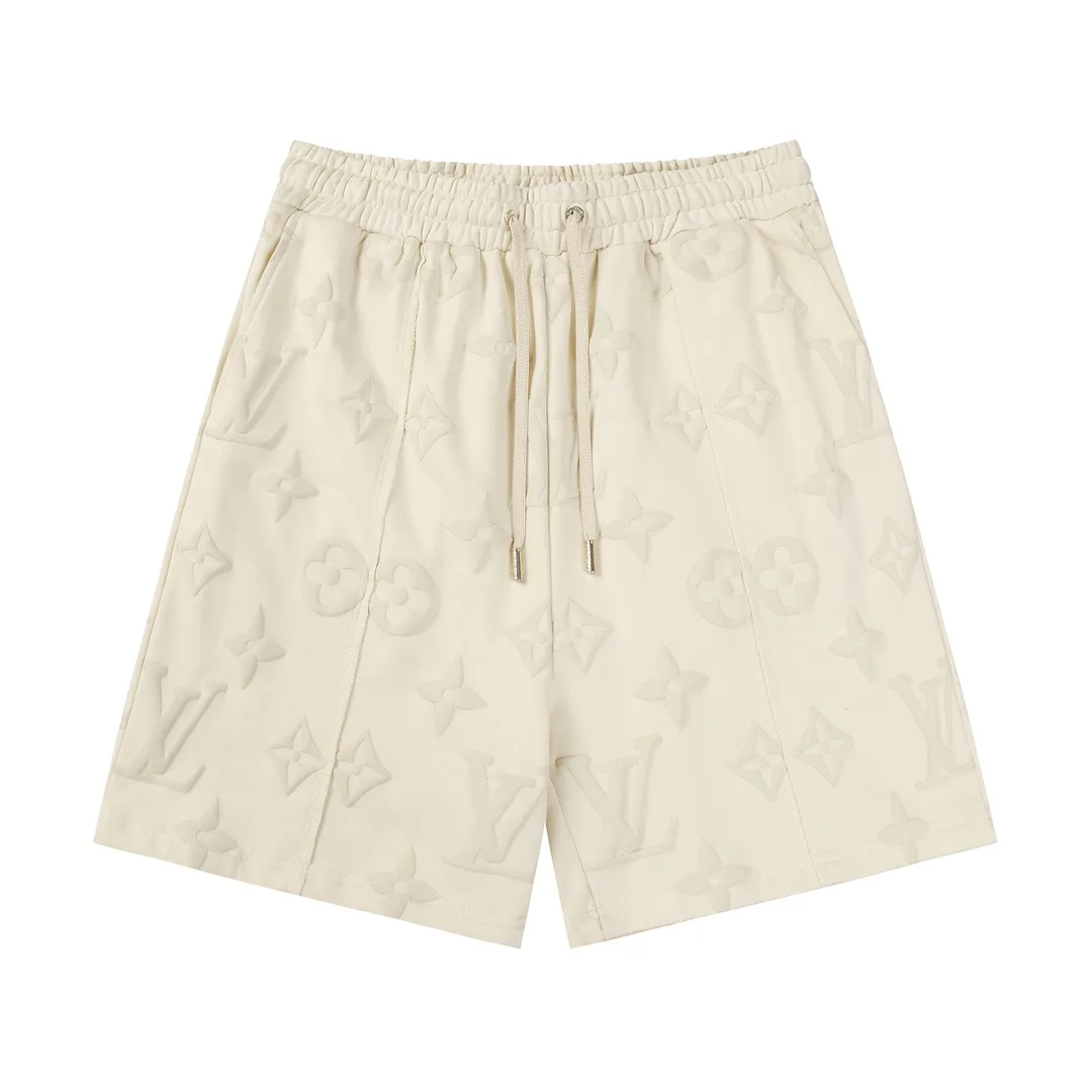 Monogram Embossed Cotton Jersey Shorts D19513245