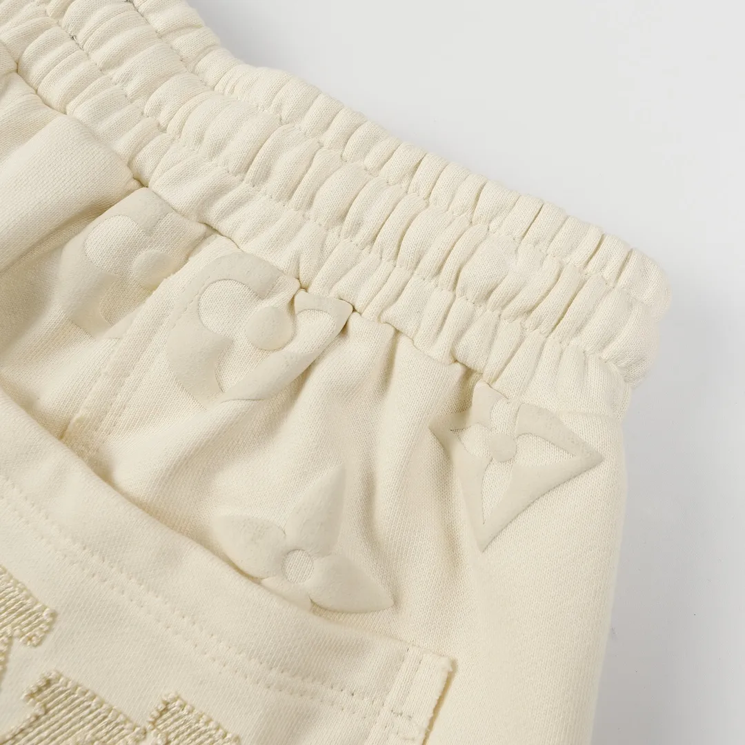 Monogram Embossed Cotton Jersey Shorts D19513245 — view 8