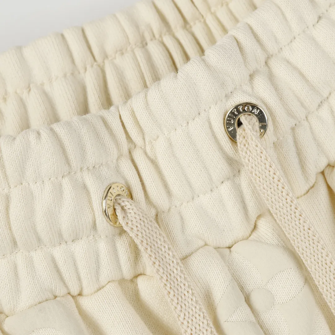 Monogram Embossed Cotton Jersey Shorts D19513245 — view 9