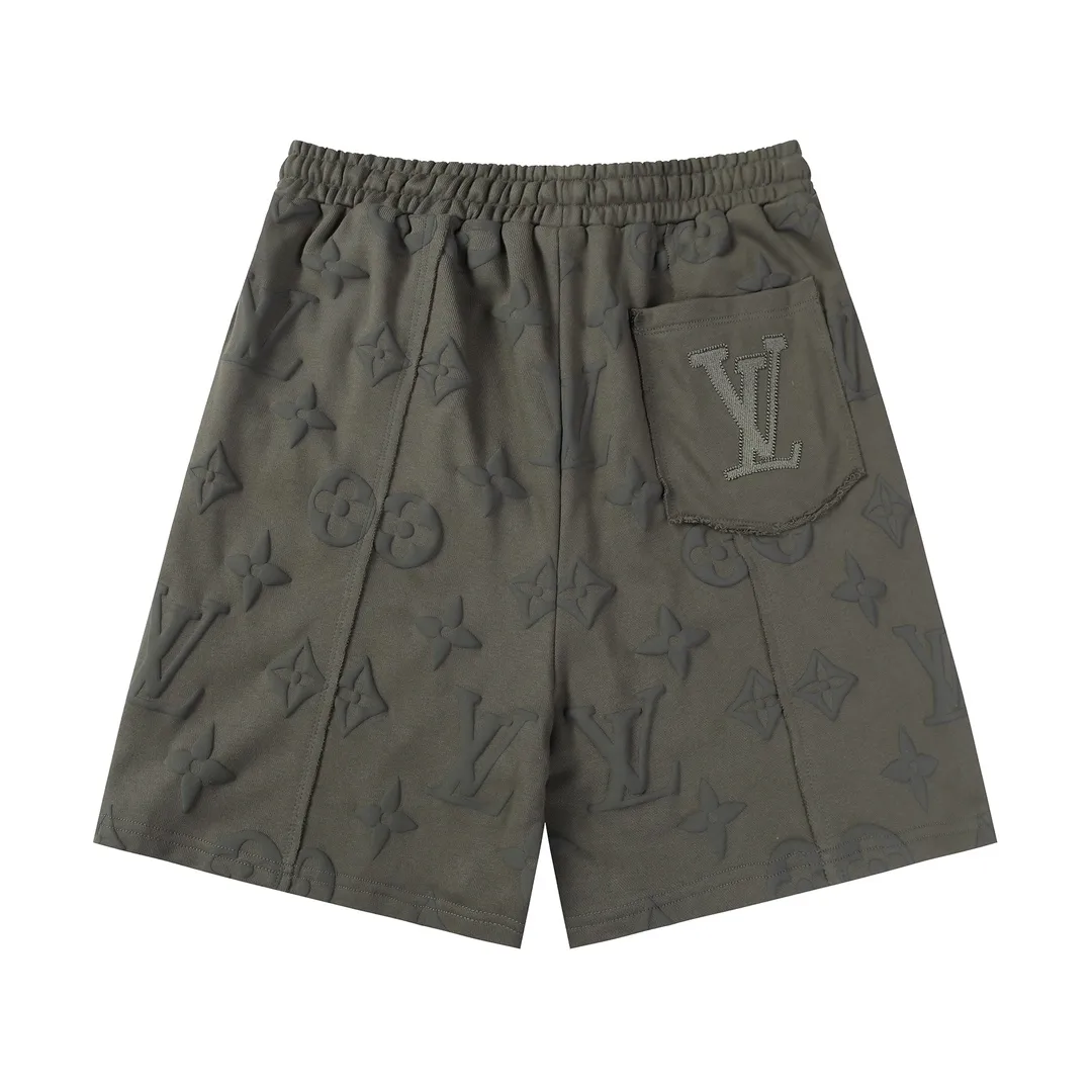 Monogram Embossed Drawstring Shorts D19513244 — view 2