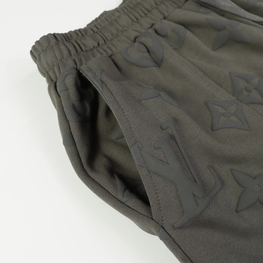 Monogram Embossed Drawstring Shorts D19513244 — view 4