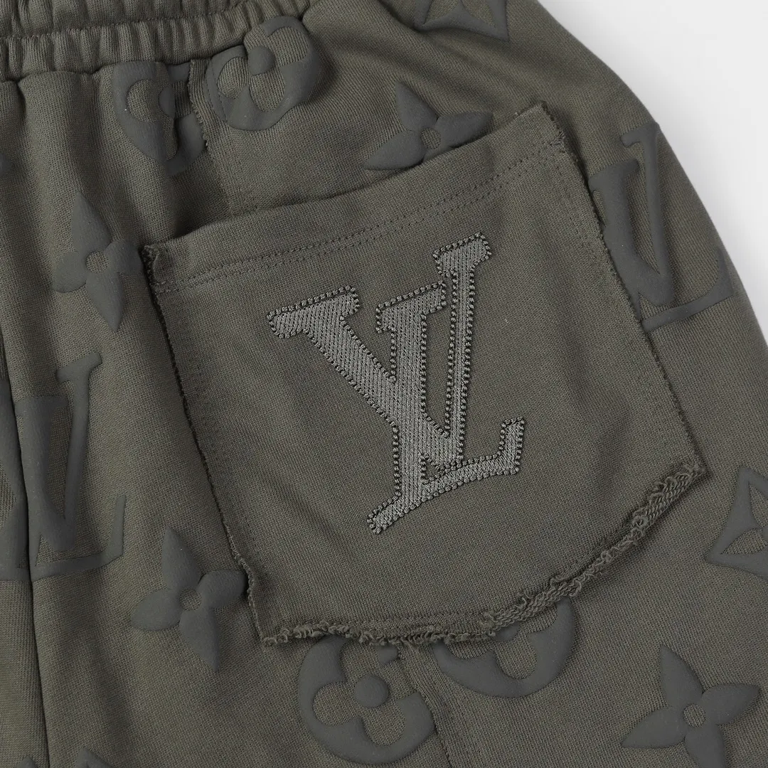 Monogram Embossed Drawstring Shorts D19513244 — view 5