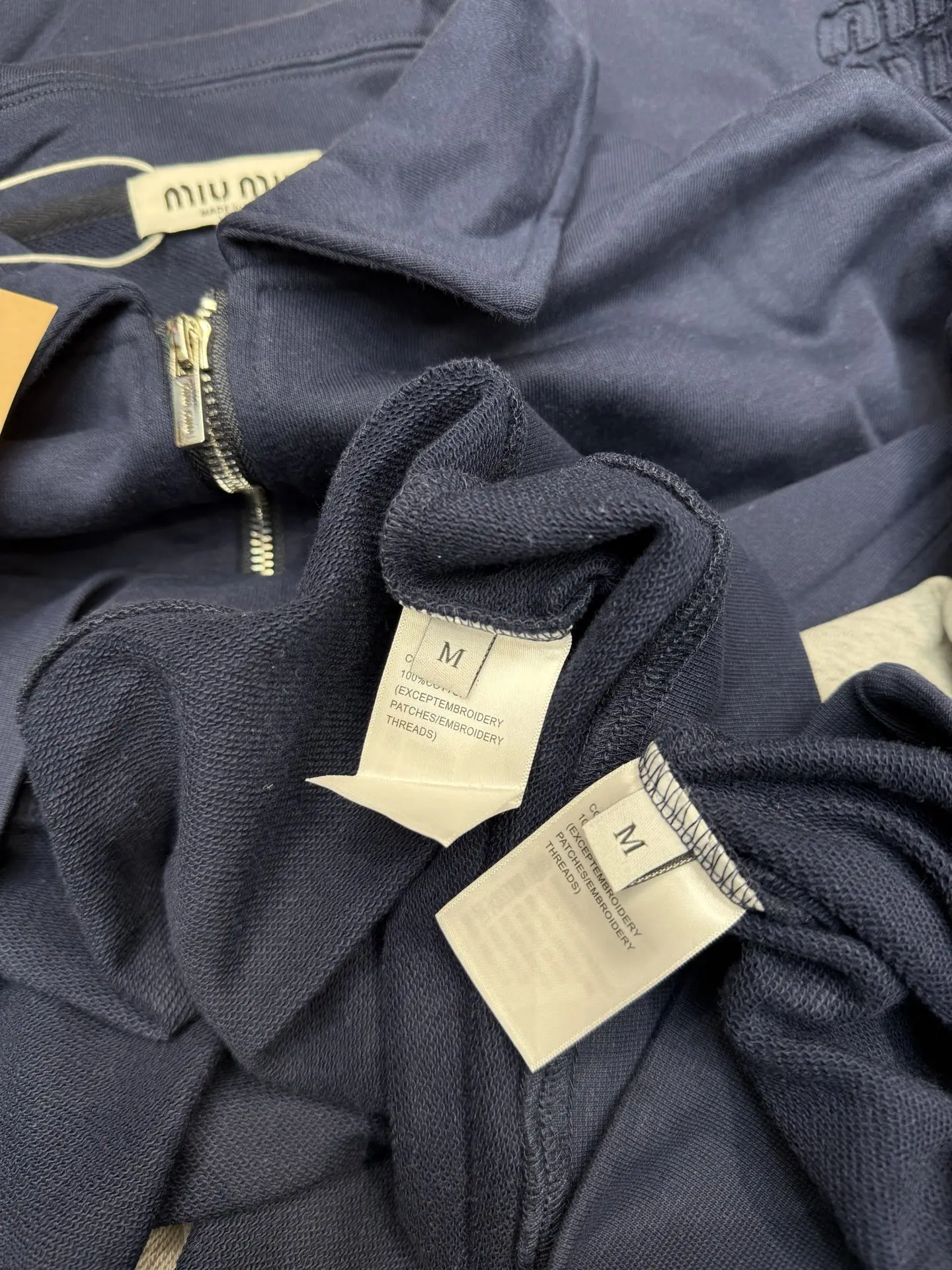 Logo-Embroidered Half-Zip Sweatshirt D11916053 — view 3