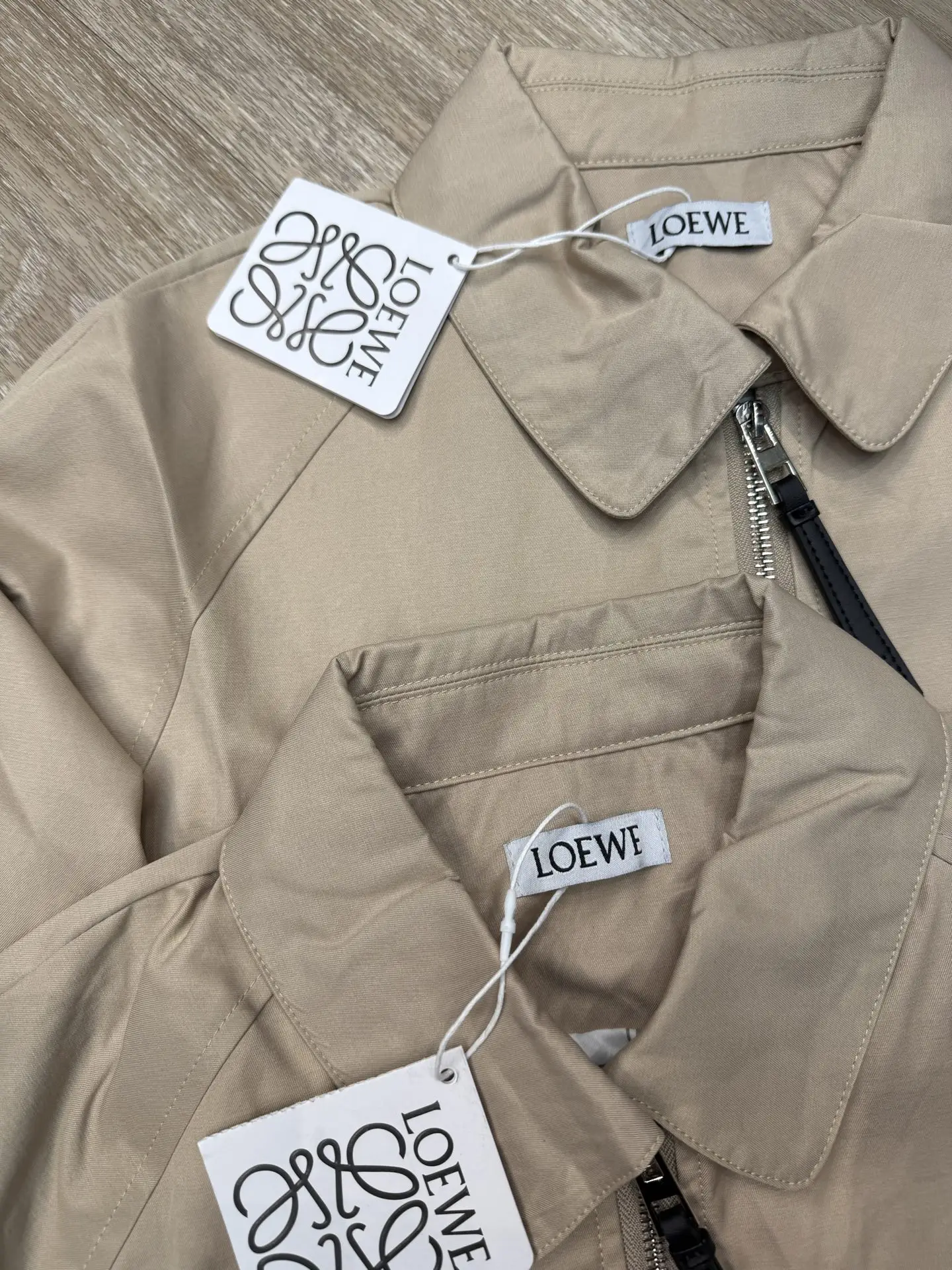 Embroidered Anagram Harrington Jacket D12916049 — view 3