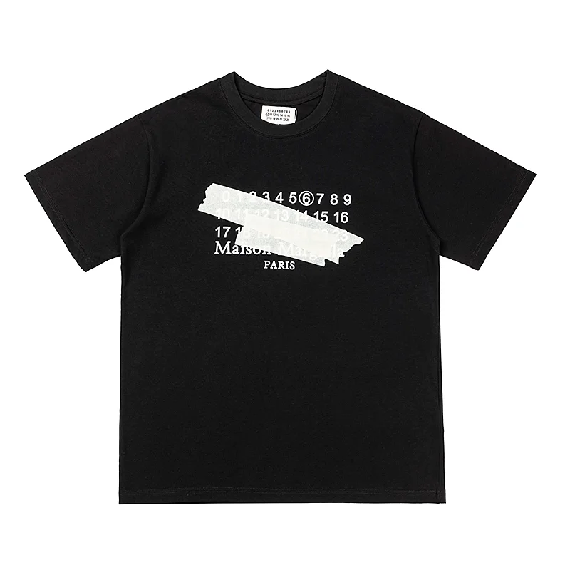 Numeric Logo Tape Print T-Shirt D4816022