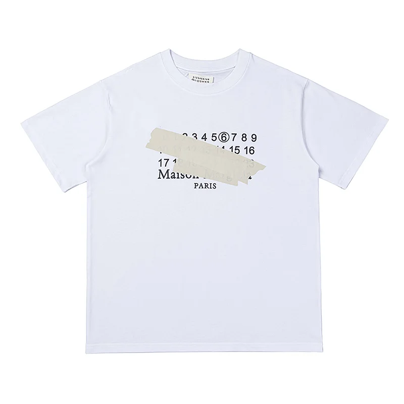 Numeric Logo Tape Print T-Shirt D4816022 — view 6