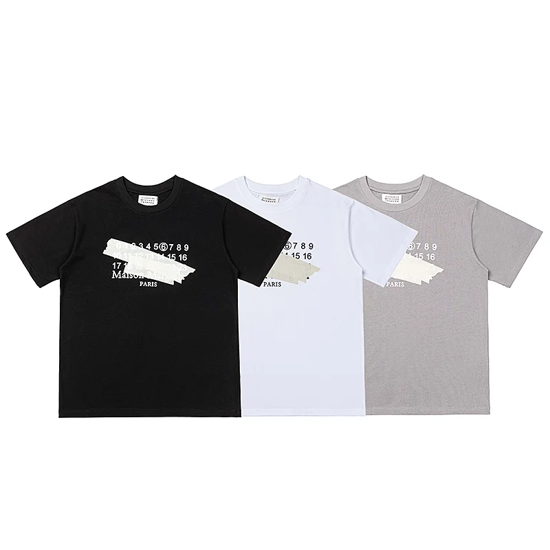 Numeric Logo Tape Print T-Shirt D4816022 — view 9
