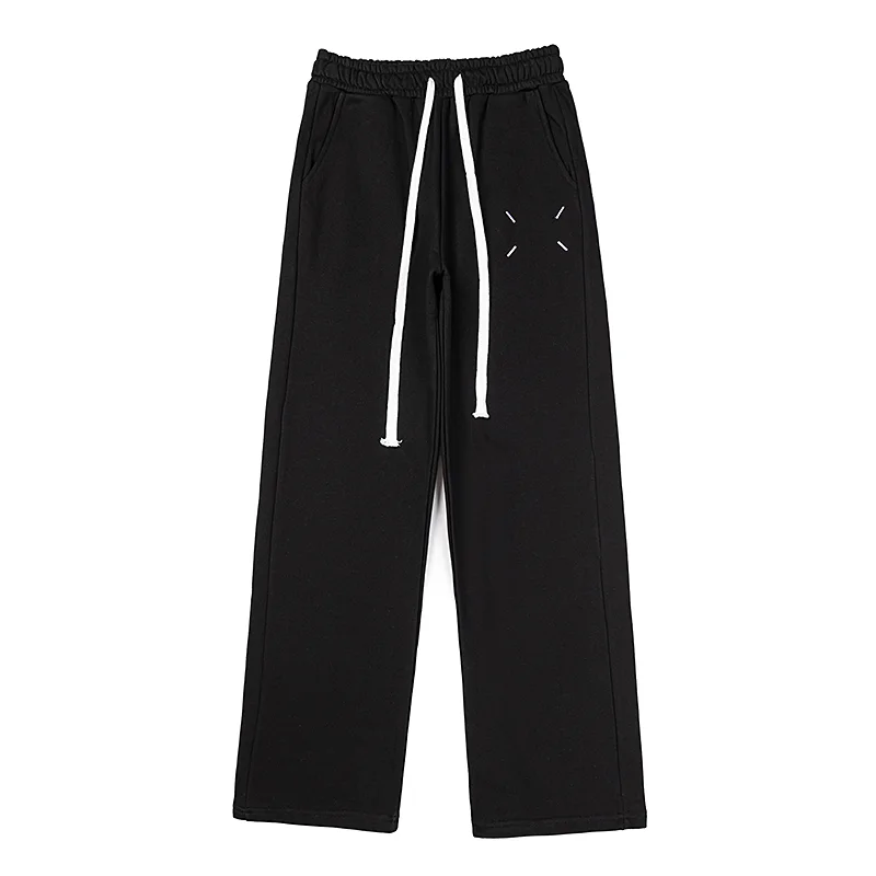 Four-Stitch Logo Wide-Leg Sweatpants D8515984