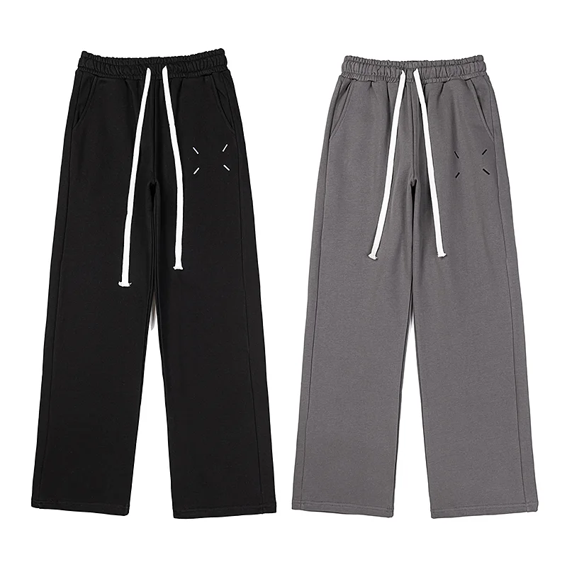 Four-Stitch Logo Wide-Leg Sweatpants D8515984 — view 8