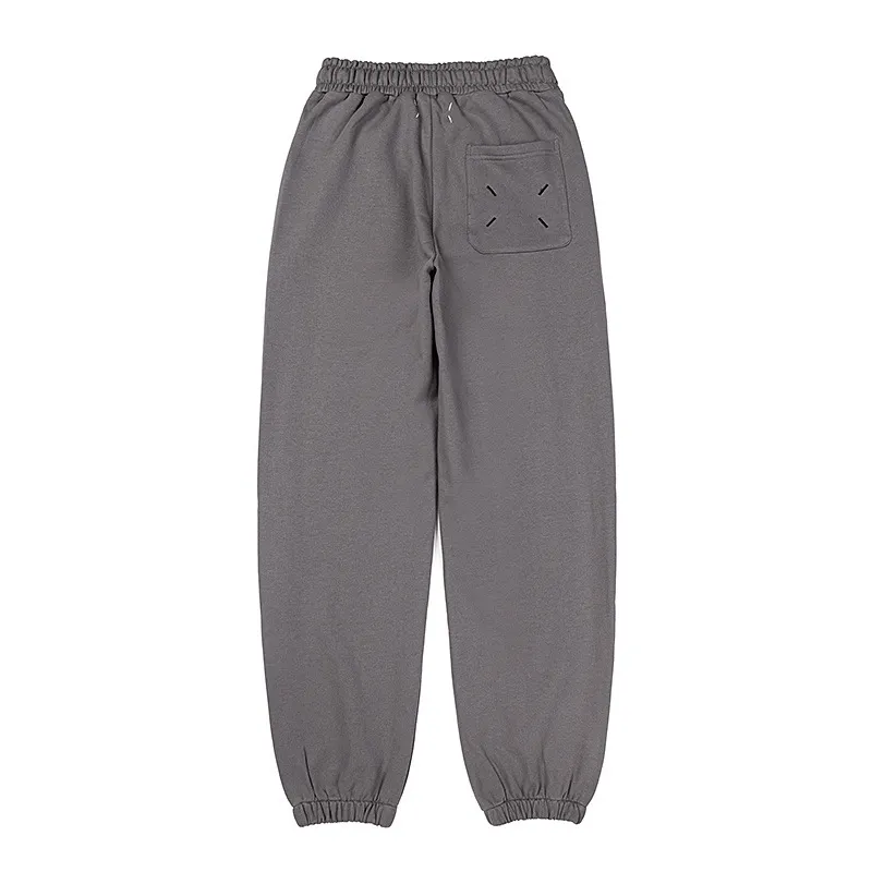 MM6 Logo Embroidered Cotton-Blend Sweatpants D8515983 — view 5