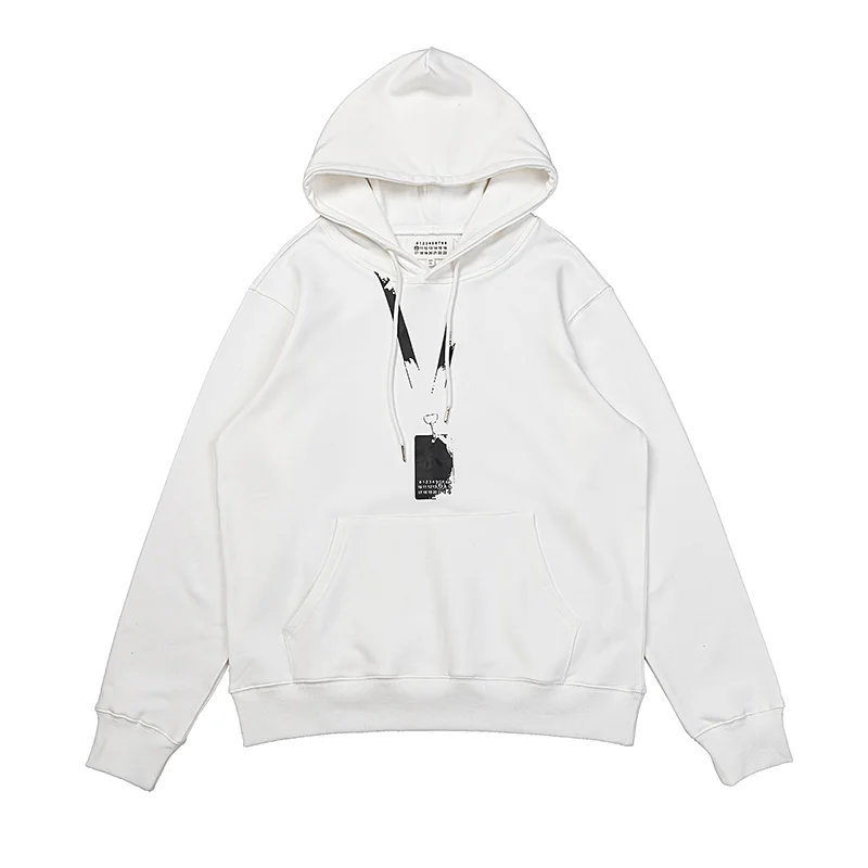 ID Tag Graphic Print Hoodie D9015979 — view 4