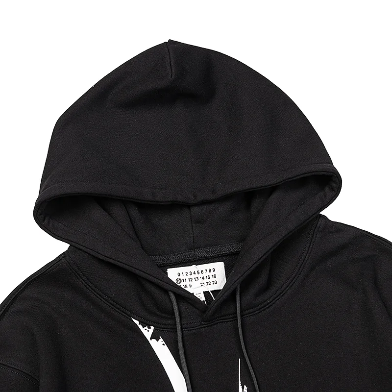 ID Tag Graphic Print Hoodie D9015979 — view 6