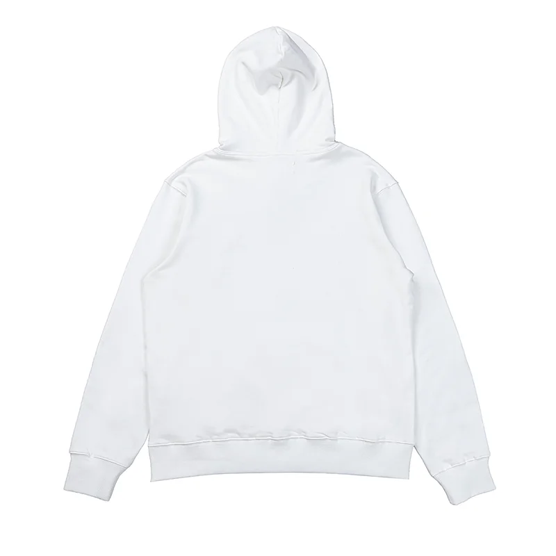 Numeric Logo Embroidered Cotton Hoodie D9015977 — view 5