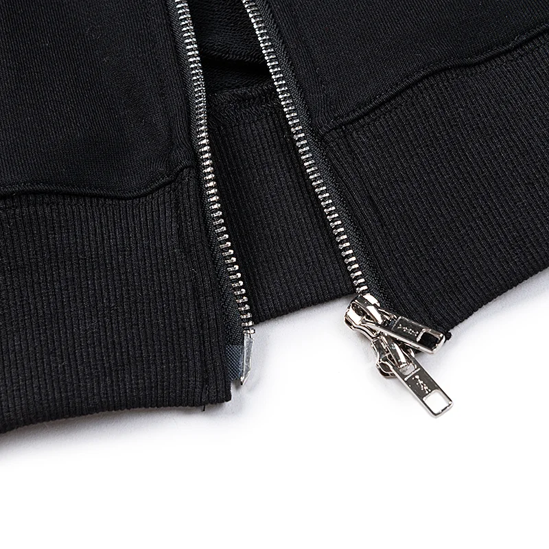 Multi-Zip Cotton-Jersey Hoodie D10915976 — view 4