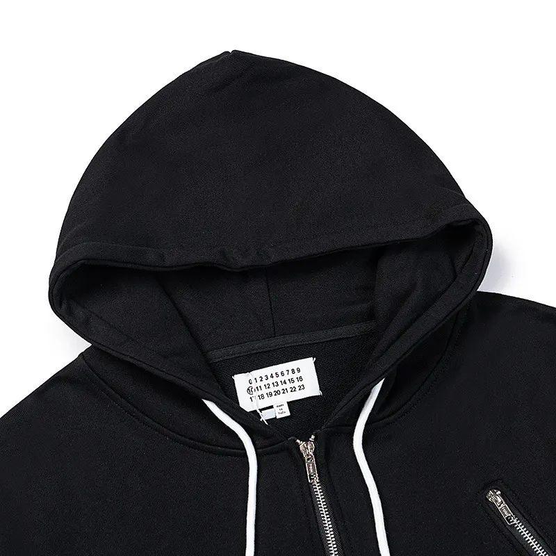 Multi-Zip Cotton-Jersey Hoodie D10915976 — view 6