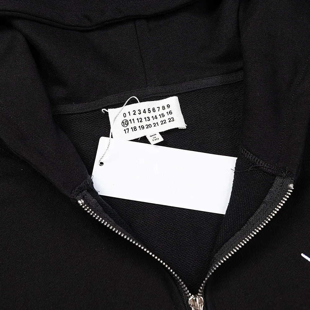 Maison Margiela Four-Stitch Zip-Up Hoodie D10915972 — view 8