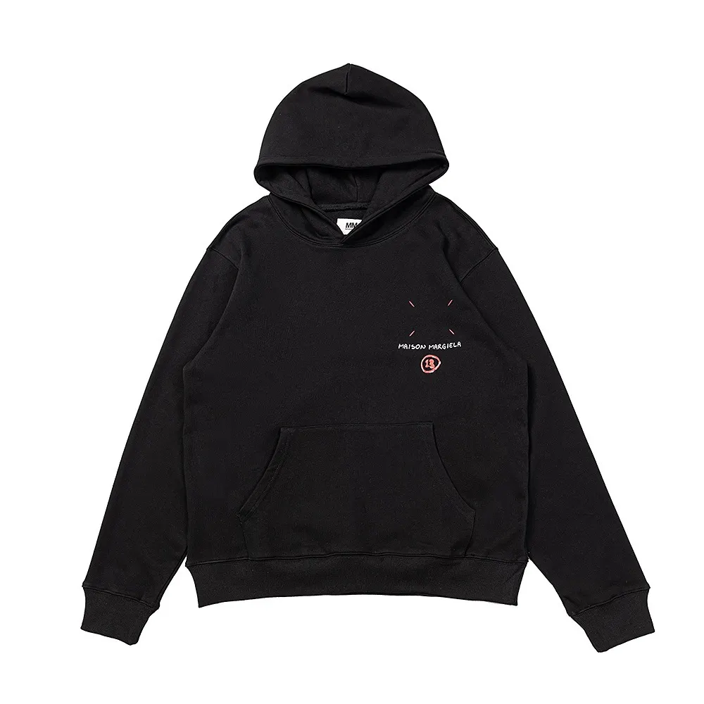 Maison Margiela Numeric Logo Cotton Hoodie D9015971 — view 2