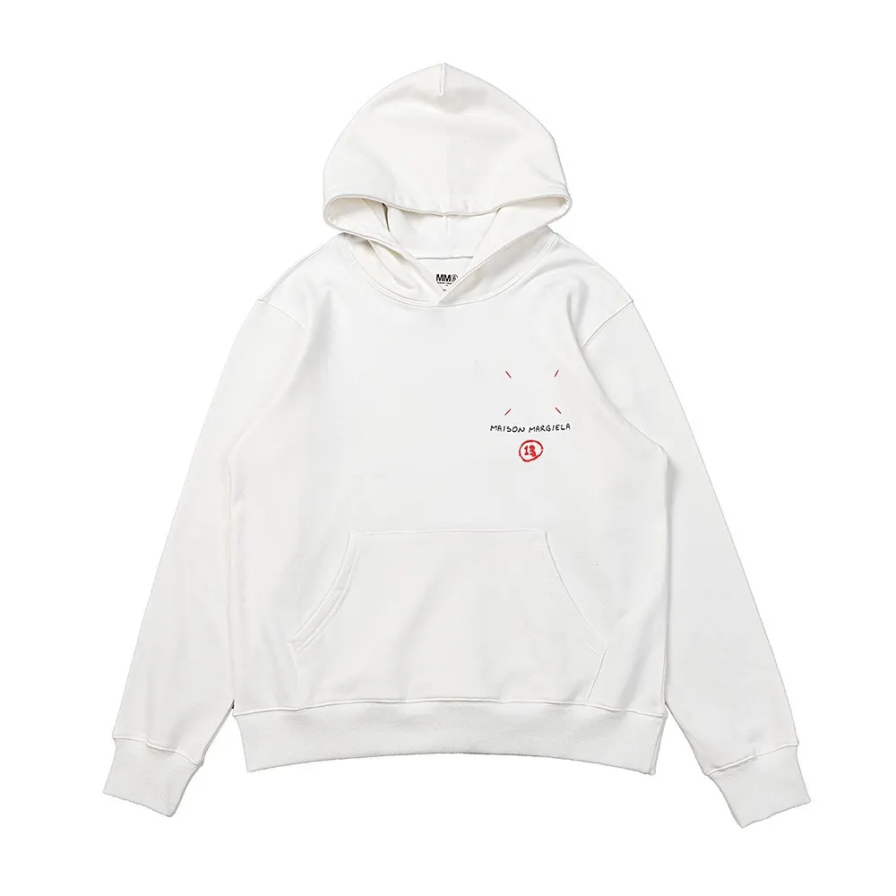 Maison Margiela Numeric Logo Cotton Hoodie D9015971 — view 4