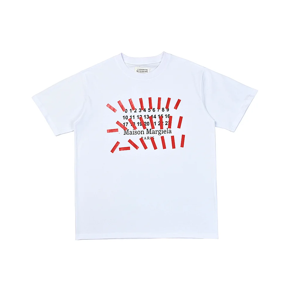 Maison Margiela Logo Graphic Cotton T-Shirt D4816020 — view 4