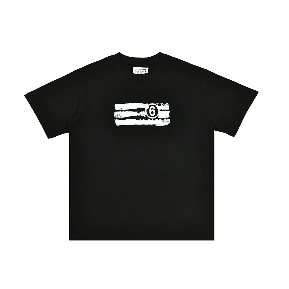 MM6 Logo Graphic Cotton T-Shirt D4816018