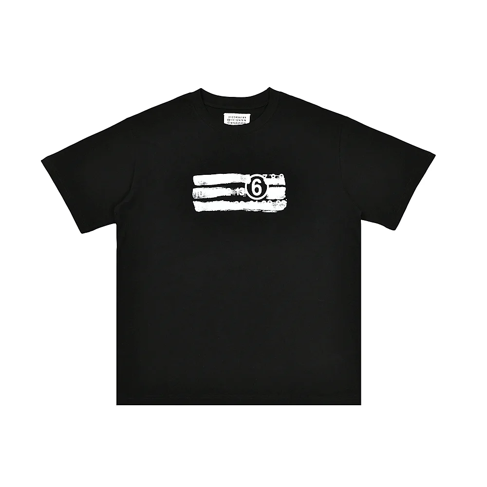 MM6 Logo Graphic Cotton T-Shirt D4816018