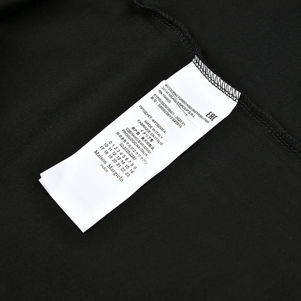 MM6 Logo Graphic Cotton T-Shirt D4816018 — view 5