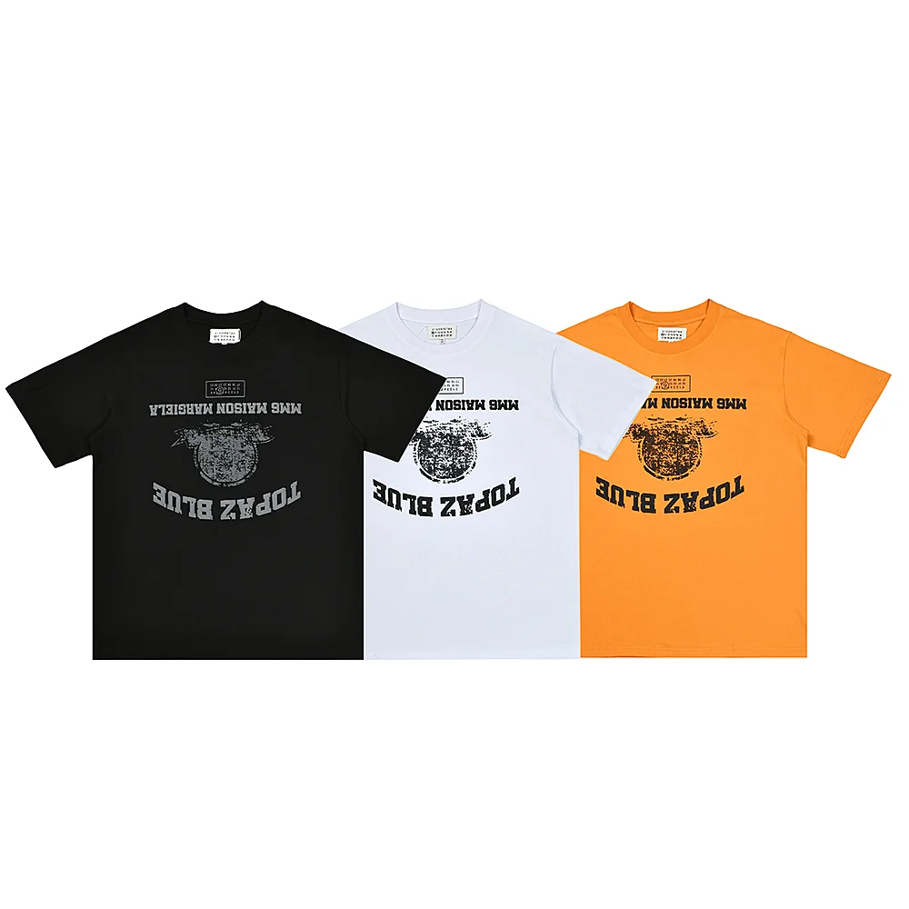 MM6 Maison Margiela Upside-Down Logo T-Shirt D4816017 — view 9