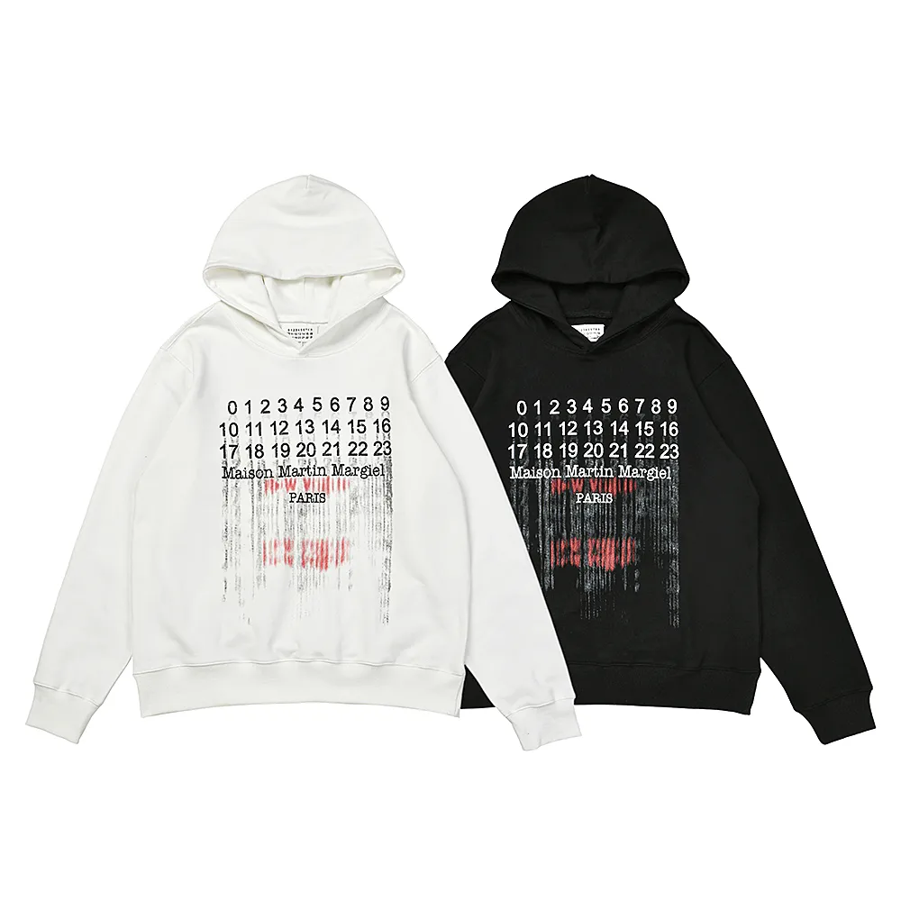Numeric Logo Embroidered Hoodie D9015967