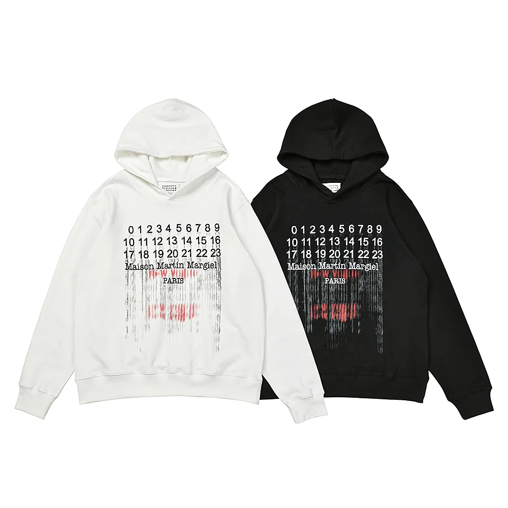 Numeric Logo Embroidered Hoodie D9015967