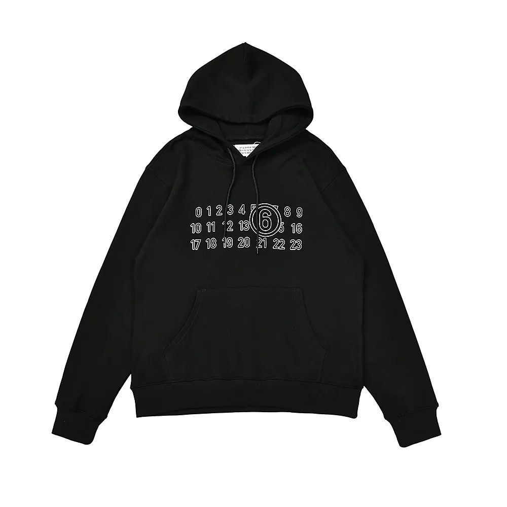 Numeric Logo Cotton Hoodie D9015965