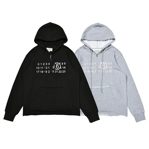Numeric Logo Half-Zip Hoodie D10915961