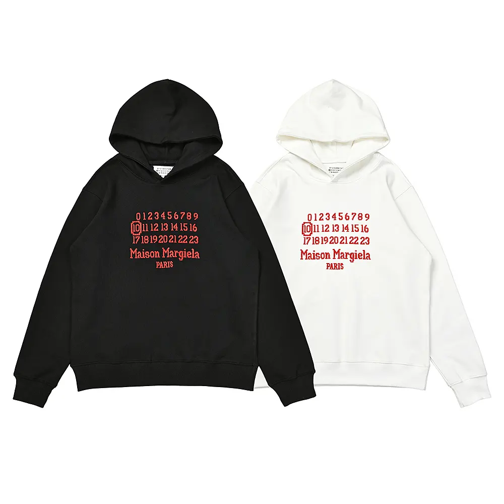 Logo Embroidered Cotton Hoodie D9015959