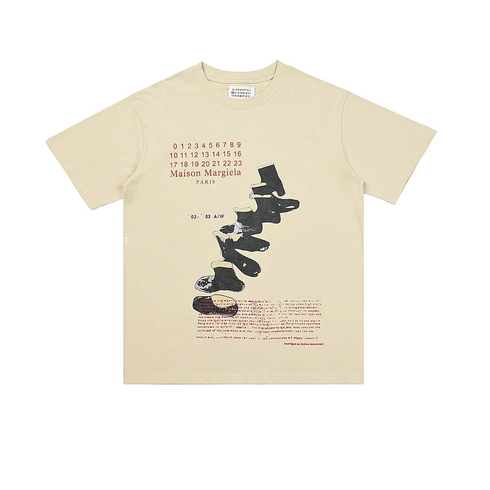 Graphic Print Cotton Jersey T-Shirt D4816014