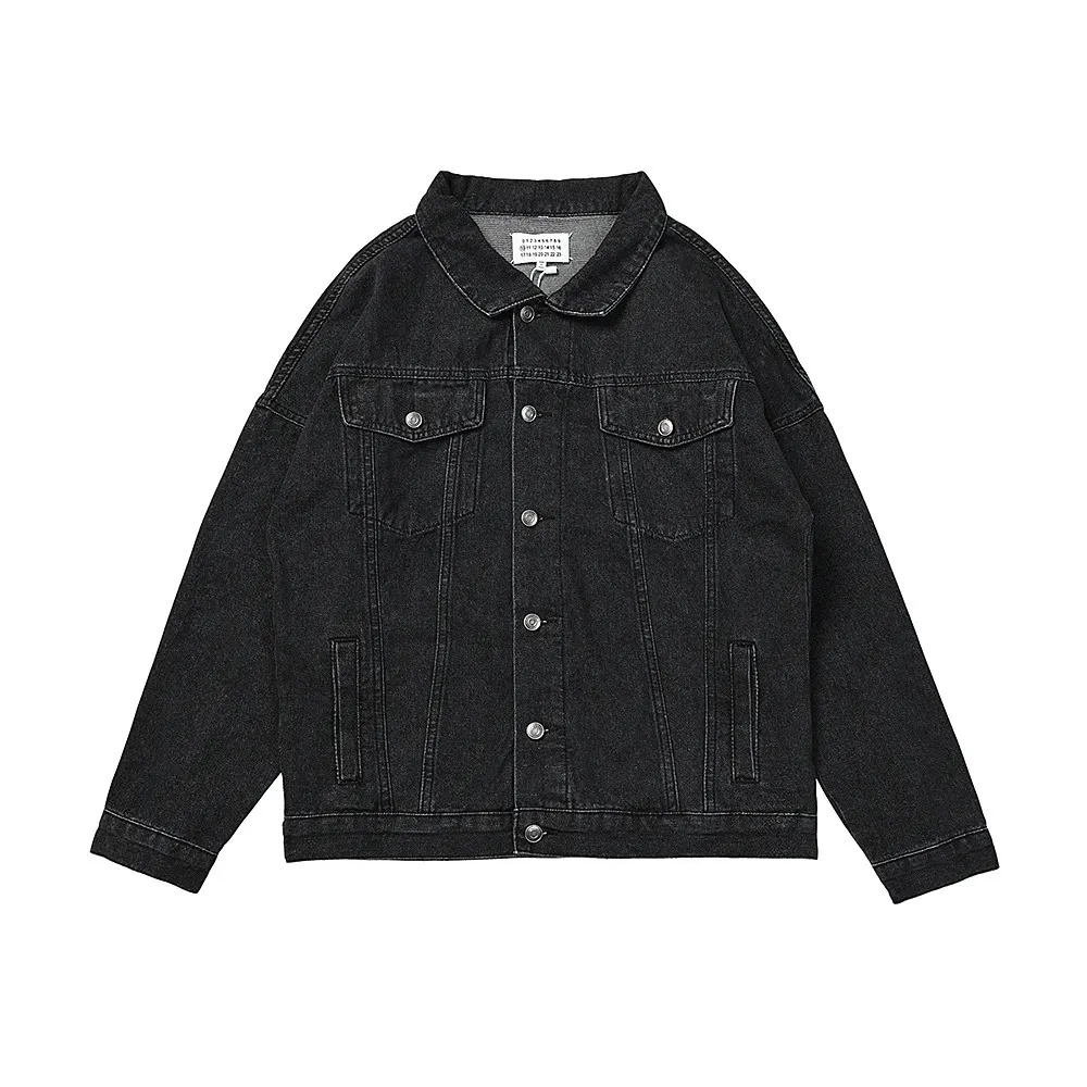 Oversized Washed Denim Jacket D11915957