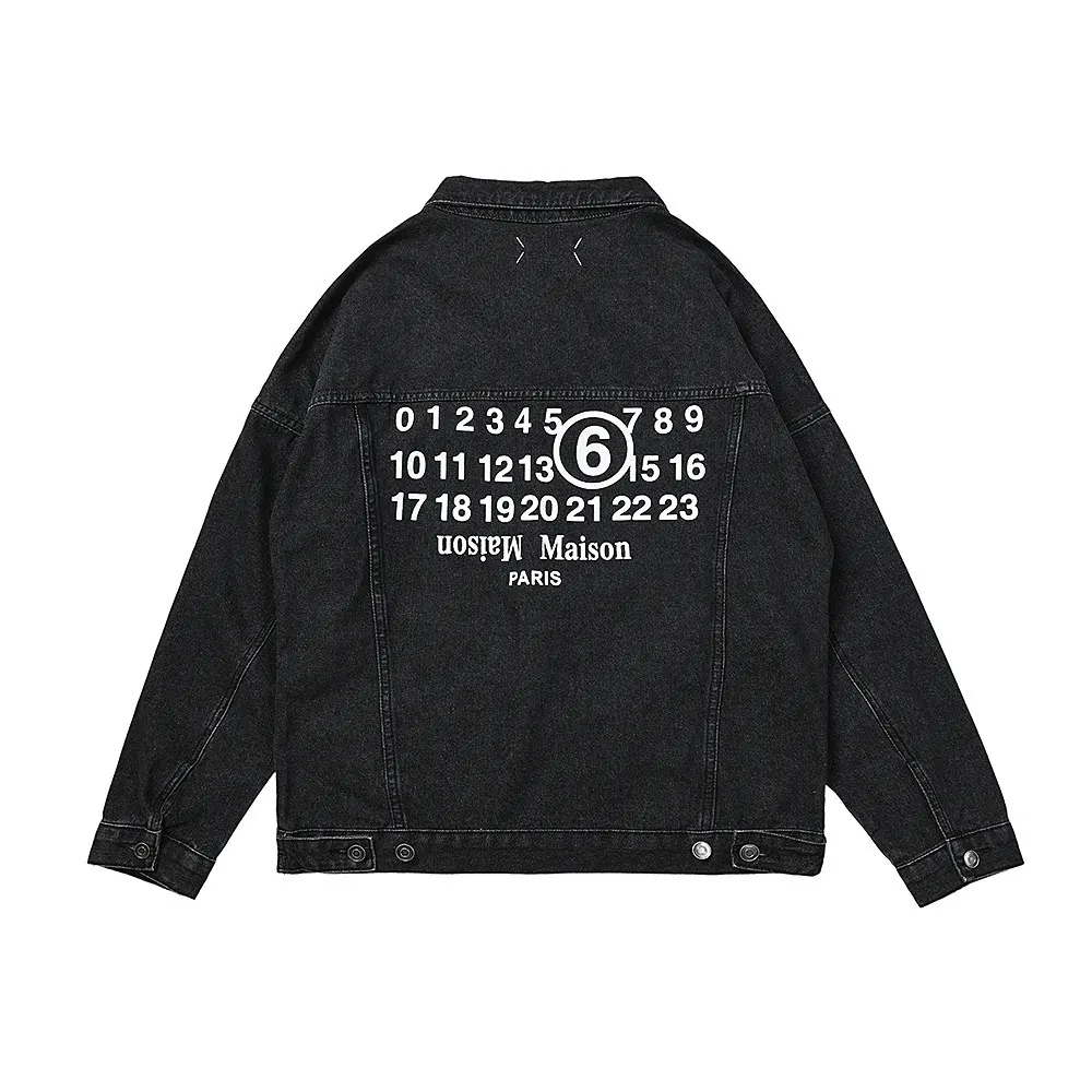 Oversized Washed Denim Jacket D11915957 — view 2