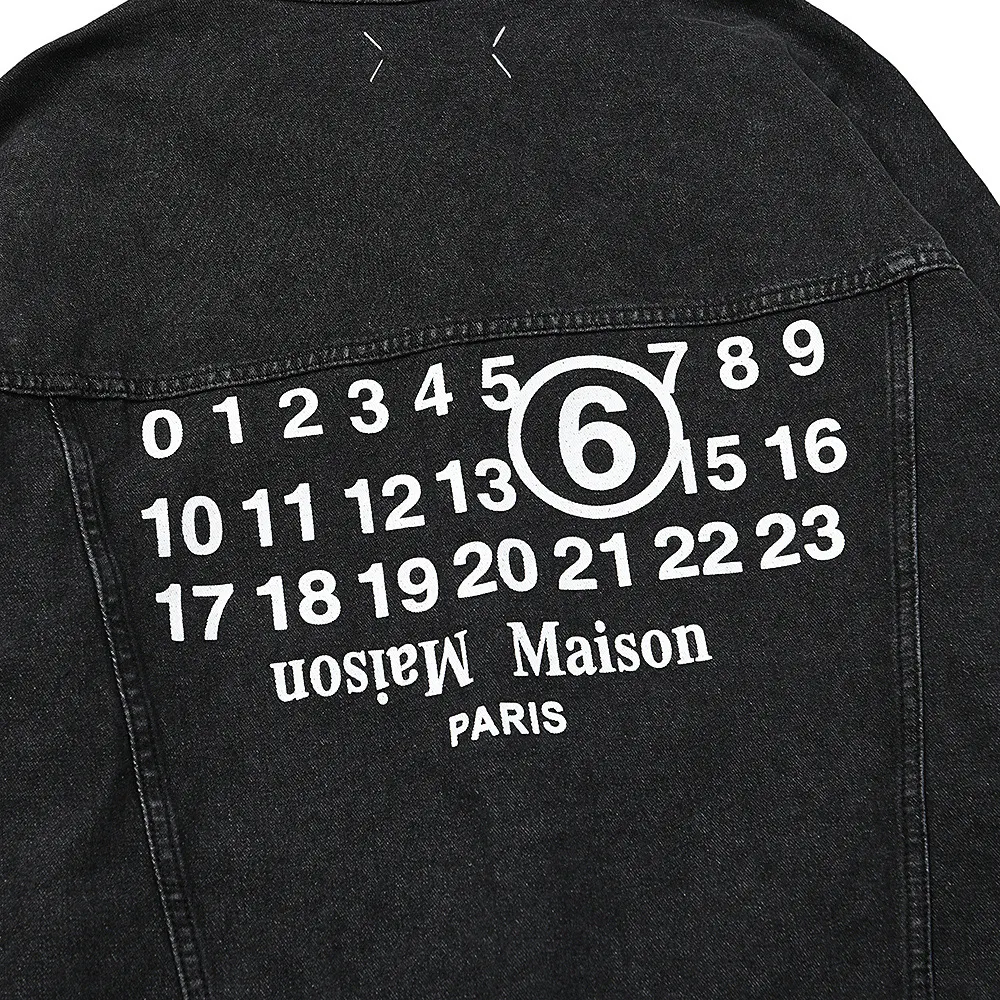 Oversized Washed Denim Jacket D11915957 — view 4