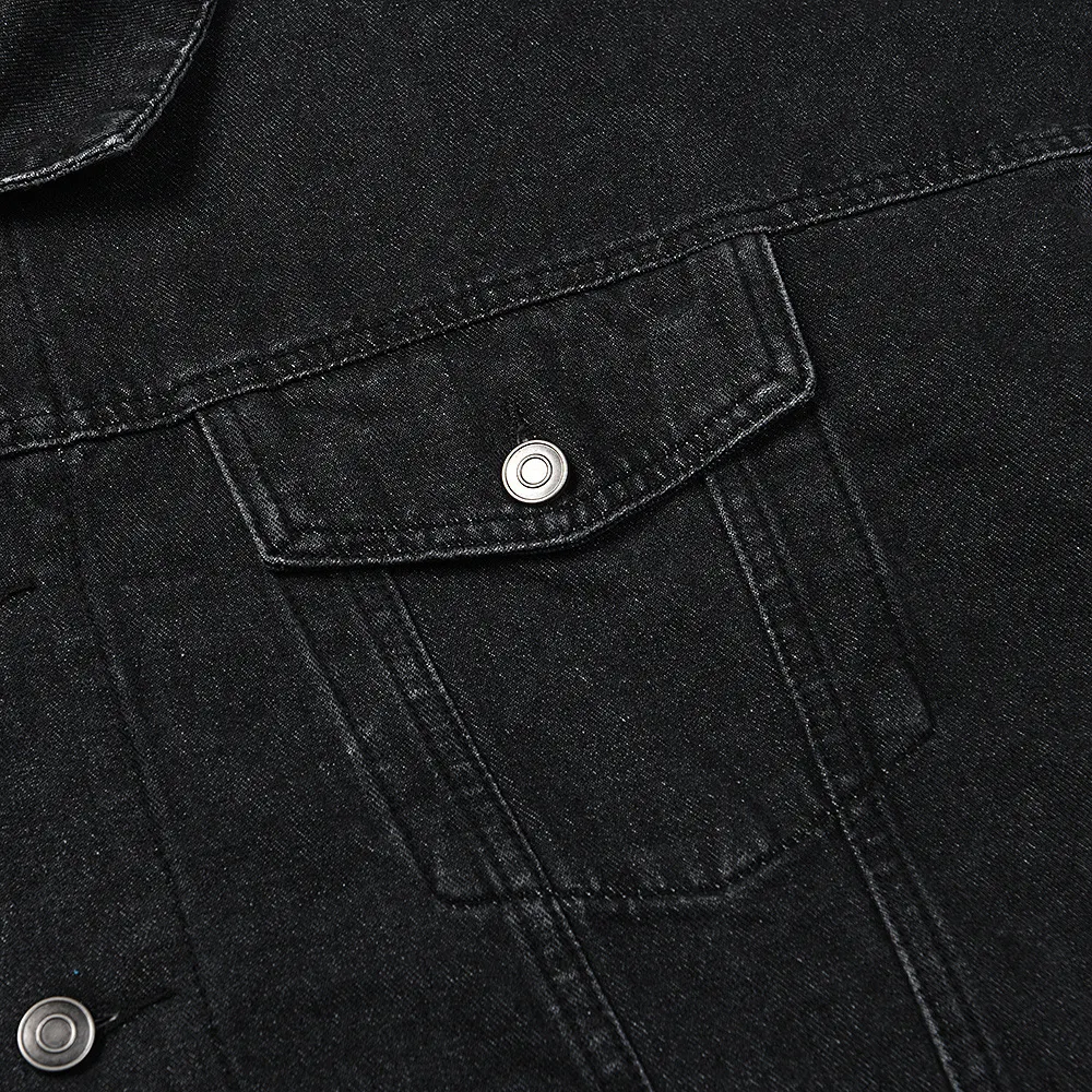 Oversized Washed Denim Jacket D11915957 — view 8